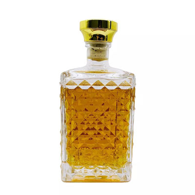 quality Körpermaterial Glasflasche für hochwertigen Gin Wodka Whisky Einzigartiges Design factory